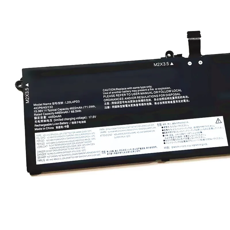Imagem -03 - Bateria do Portátil para Lenovo Thinkbook 16p Gen R9000x2023r L20l4pd3 L20m4pd3