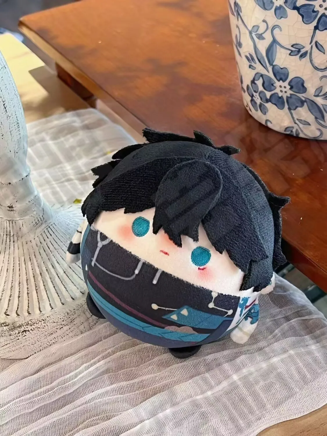 دمية أصلية "Honkai: Star Rail" doujin أنيمي الطرفية "Danheng" مقاس 10 سم كهدية لدمية Dan Dan