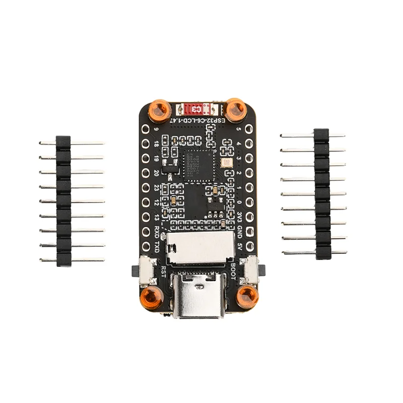 Esp ESP32-C6 placa de desenvolvimento de tela de 1.47 polegadas 172 × 320 suporta wifi 6 e bluetooth esp32 1.47 polegadas touch display tipo-c