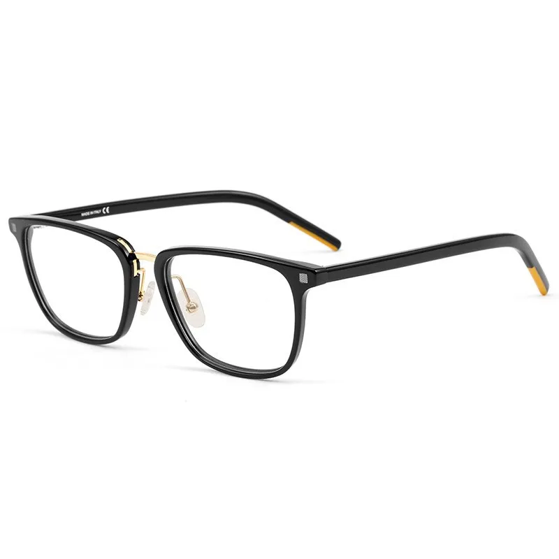 Stylish Myopia Eyeglasses Men High-End Acetate Frames Versatile & Casual Blue Light Glasses Men Optical Prescription Progressive