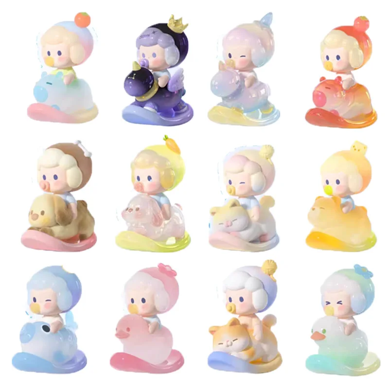 

Nororo Kiwi Le Yaoyao 2.0 Series Mini Blind Box Cute Cartoon Collectible Handmade Anime Figures Desktop Ornament Toy Gift