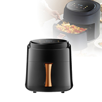 1400W Air Fryer Oven,Smart Touchscreen with 8 Presets,Multi-Function,Oil-Free Healthy Cooking,Dishwasher Safe,8L Large Capacity