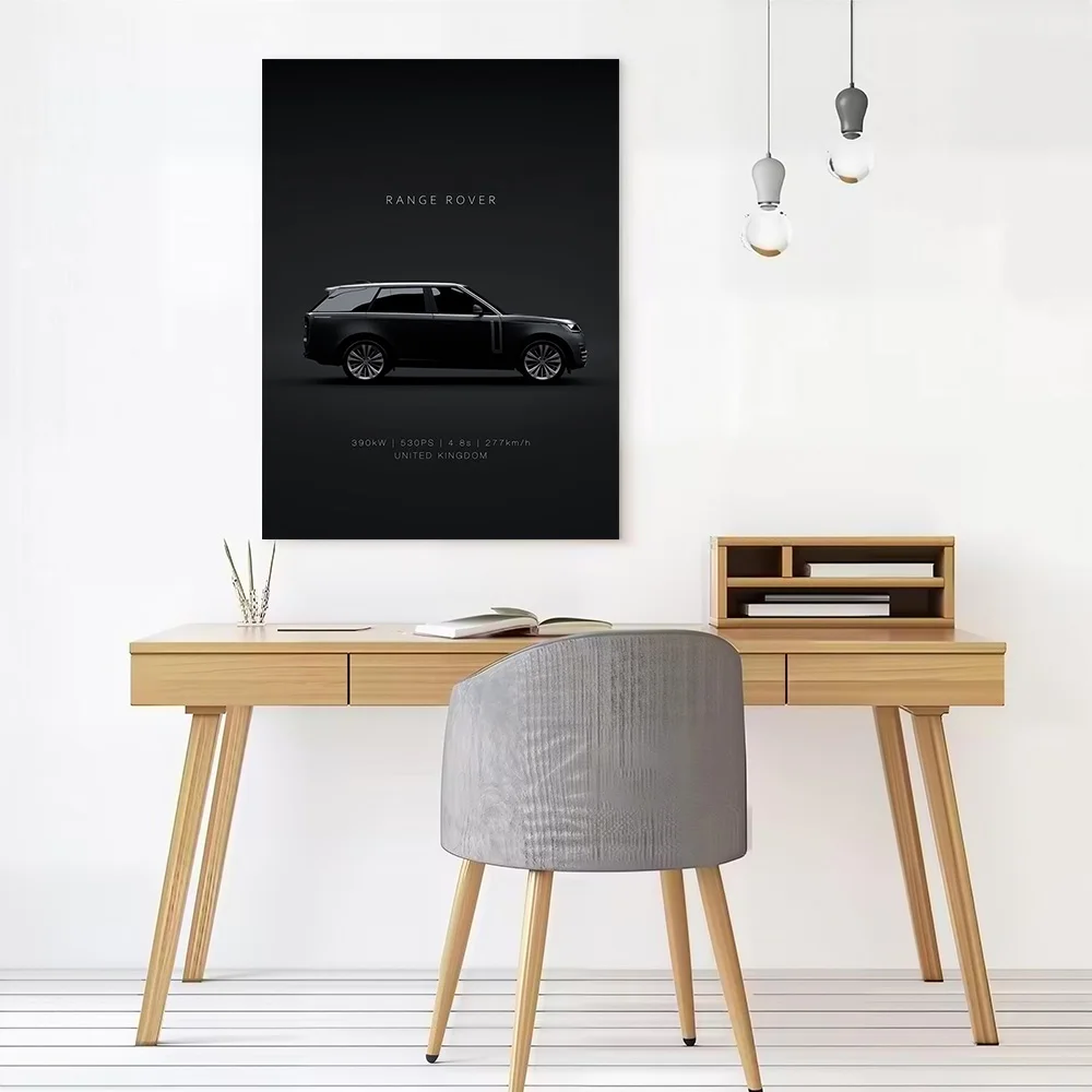2022UK Car Range Rover Poster Customizable Printed Canvas Painting for Pictures Wall Art Room Decorations Decoration Gaming Home
