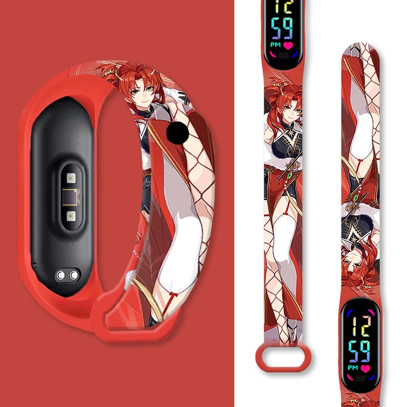 

Honkai Impact 3 Series 2 Printed Wristband for Xiaomi Band 7 6 5 Wrist Strap Replaceable Bracelet for Mi Band 4 3 Watchband Gift