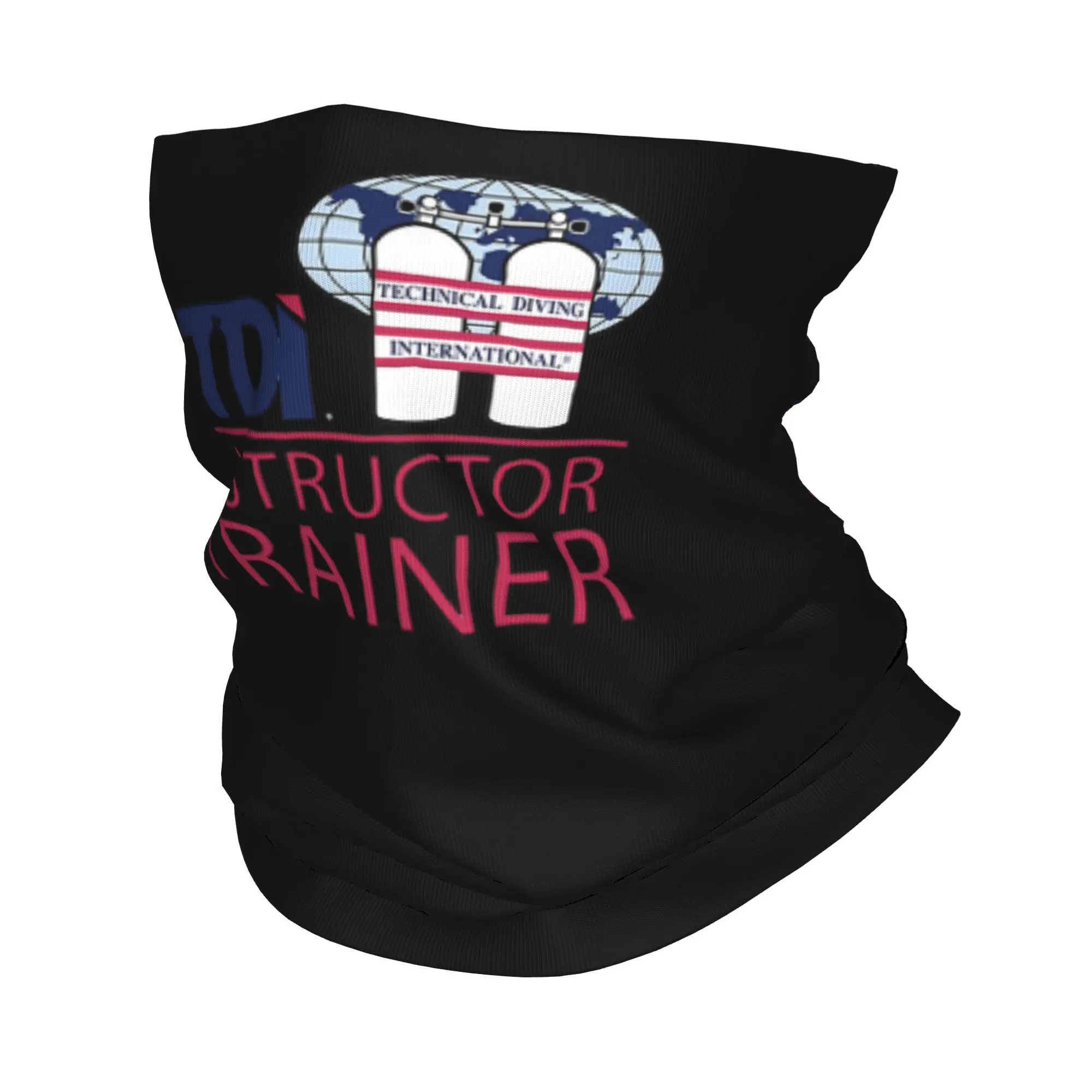 テクニカル ダイビング インターナショナル (TDI) インストラクター トレーナー バンダナ ネック ゲートル プリント マスク スカーフ 多機能フェイスマスク ライディング