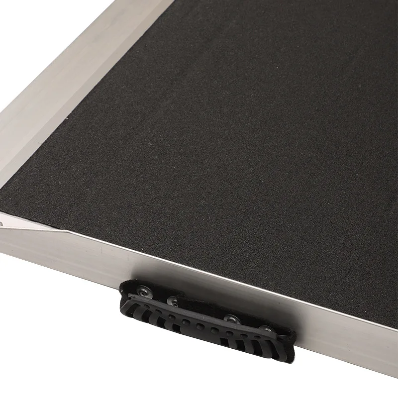 Stair Step Ramp Plate Barrier-free Ramp Wheelchair Cart Cart Up Step Loading Aluminum Alloy Ramp Access Plate