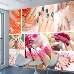 15+ Waterproof Wall Art Papers Home Decor Peel n Stick Easy to Apply Wallpaper for Living Room SPA Nail Salon Beauty Store Mural