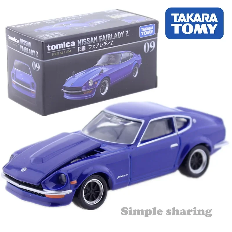 Takara Tomy Tomica Premium 09 Nissan Fairlady Z Scale 1/58  Metal Cast Car Model Vehicle Toys for Children Collectable