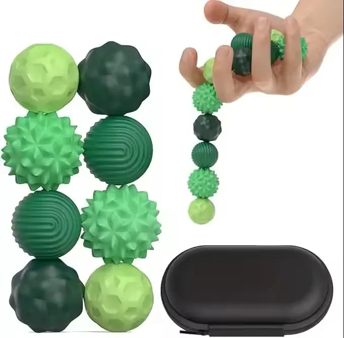 Silicone Magnetic Ball Sensory Toys Sensory Magnetic Suction Ball Decompression Toy to Relieve Anxiety Decompression Ball