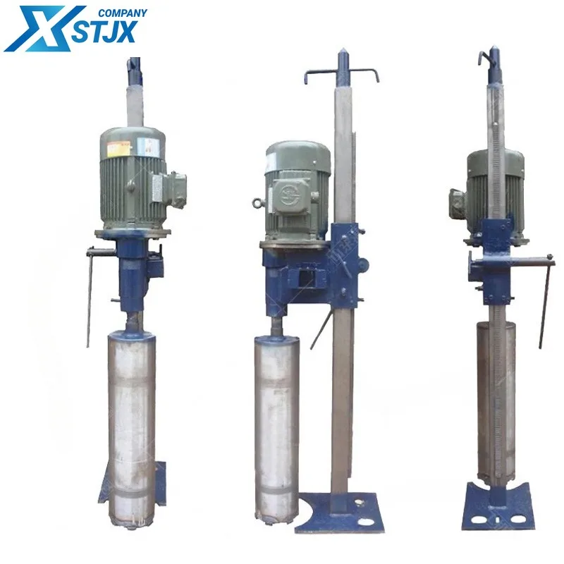 5.5KW three phase electric reinforced concrete vertical water grinding core drilling rig