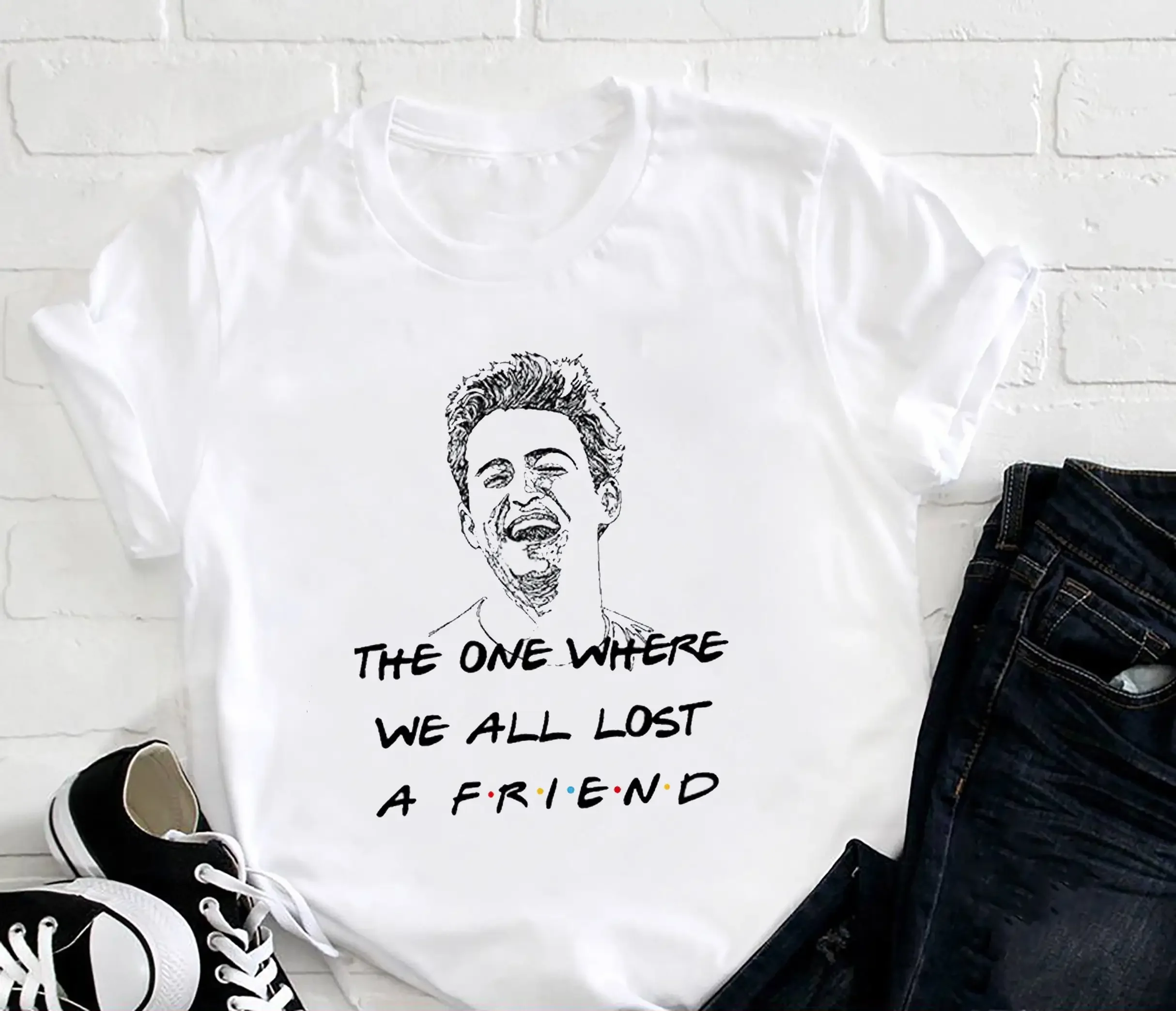 Matthew Friends T Shirt Perry Could You Be Anymore Missed Chandler Bing RIP