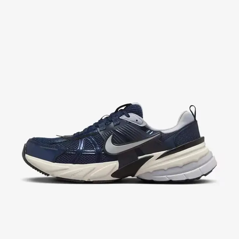 Nike V2K Run Outdoor leisure activities Round-Toe Comfort Low-Top Casual Urban Commuting Running Shoes for Men, Blue HJ4497-400