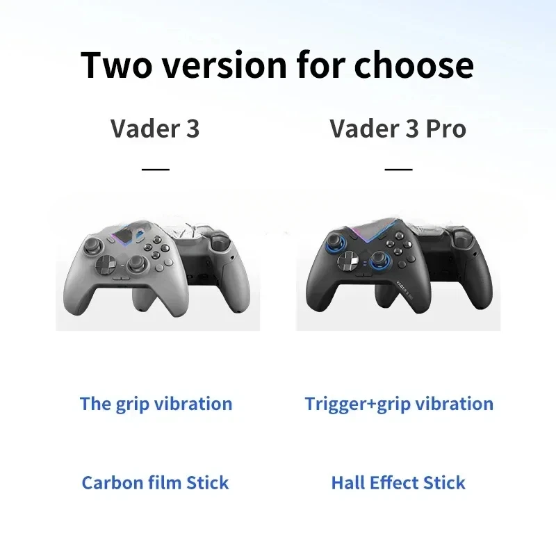 Vider 3 Pro/Vader 3 Game Controller Wireless Wired BT Compatible With PC/Ns/Mobile/TV