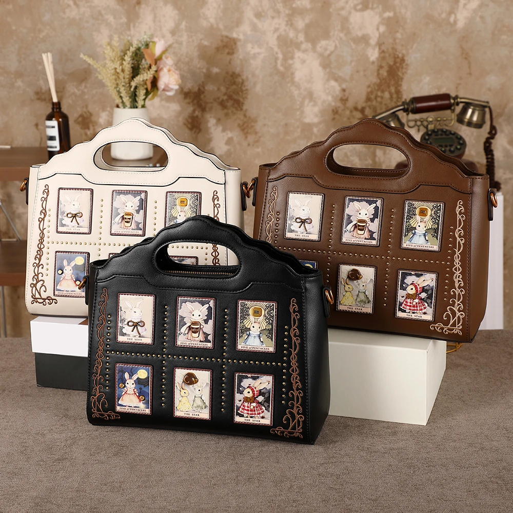 

Ladies' handbag, vintage heavy-duty handbag, 2026 season new, high-end and niche design, single shoulder crossbody bag, daily bu