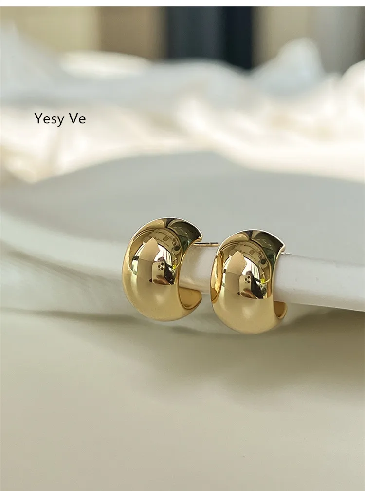 Yesy Ve-Classic Stud Earrings for Women, Female Ear Decoration, Elegant, Top Quality, New Arrival