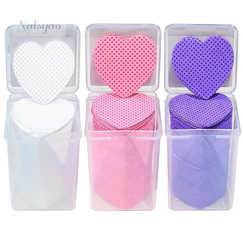 Wholesale 200pc Gel Nail Polish Remover Wipes Lint-Free Cotton Nail Cleaner Pad Manicure Tool Acetone