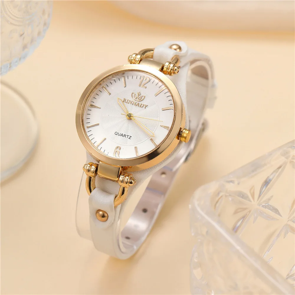 Fashion Small Dial Women Watches Casual Leather Strap Analog Quartz Wristwatch Girls Clock Reloj Mujer image 3