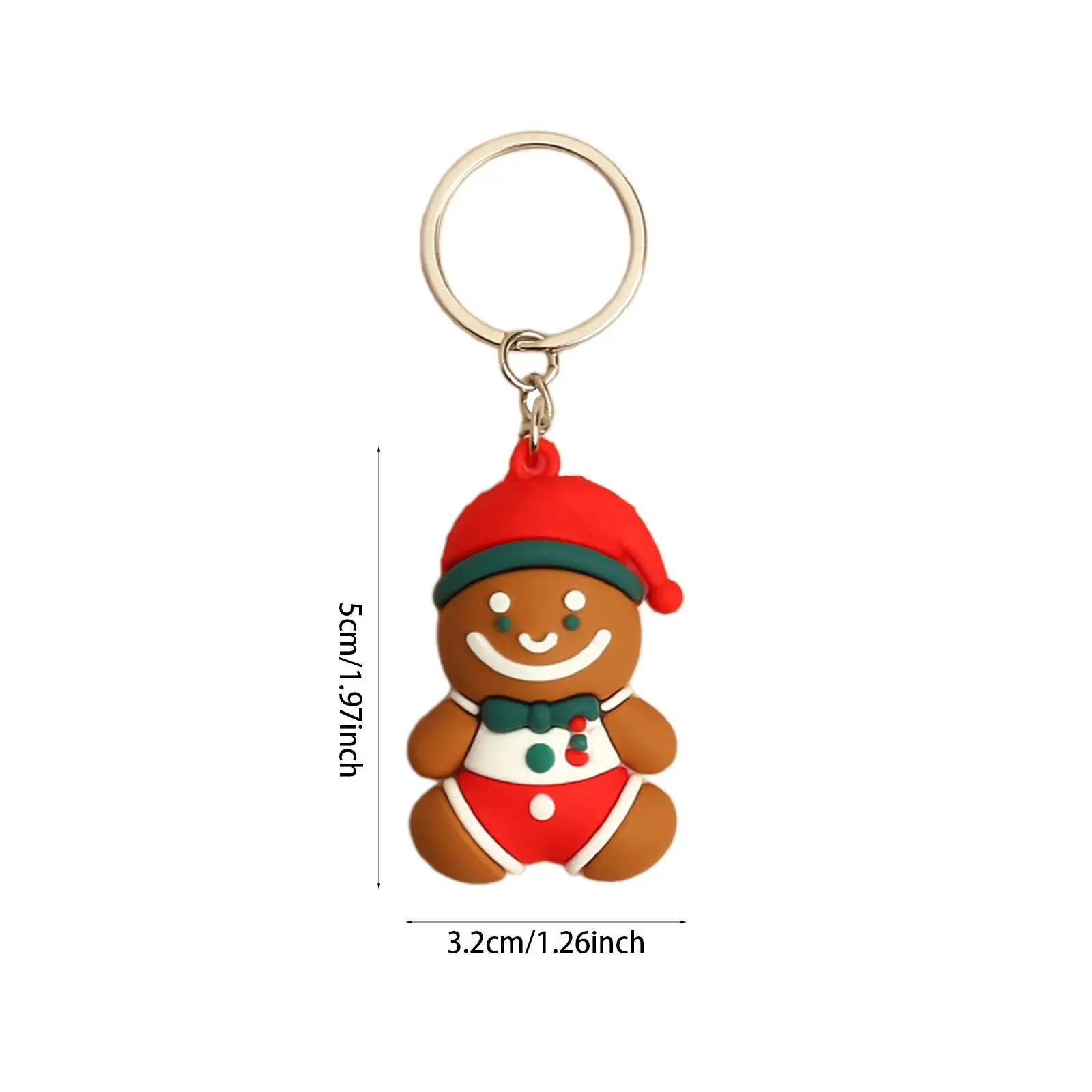 Christmas Keychain Ornament Figure Pendant Party Favor Christmas Gift Wallet Decoration Xmas Key Chain Keyring Xmas Festival image 6