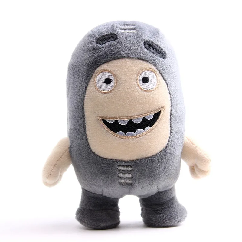 18cm Cute Cartoon Oddbods Anime Toy Treasure of Soldiers Monster Collectible Doll Fuse Bubbles Zeke Jeff Kids Birthday Xmas Gift