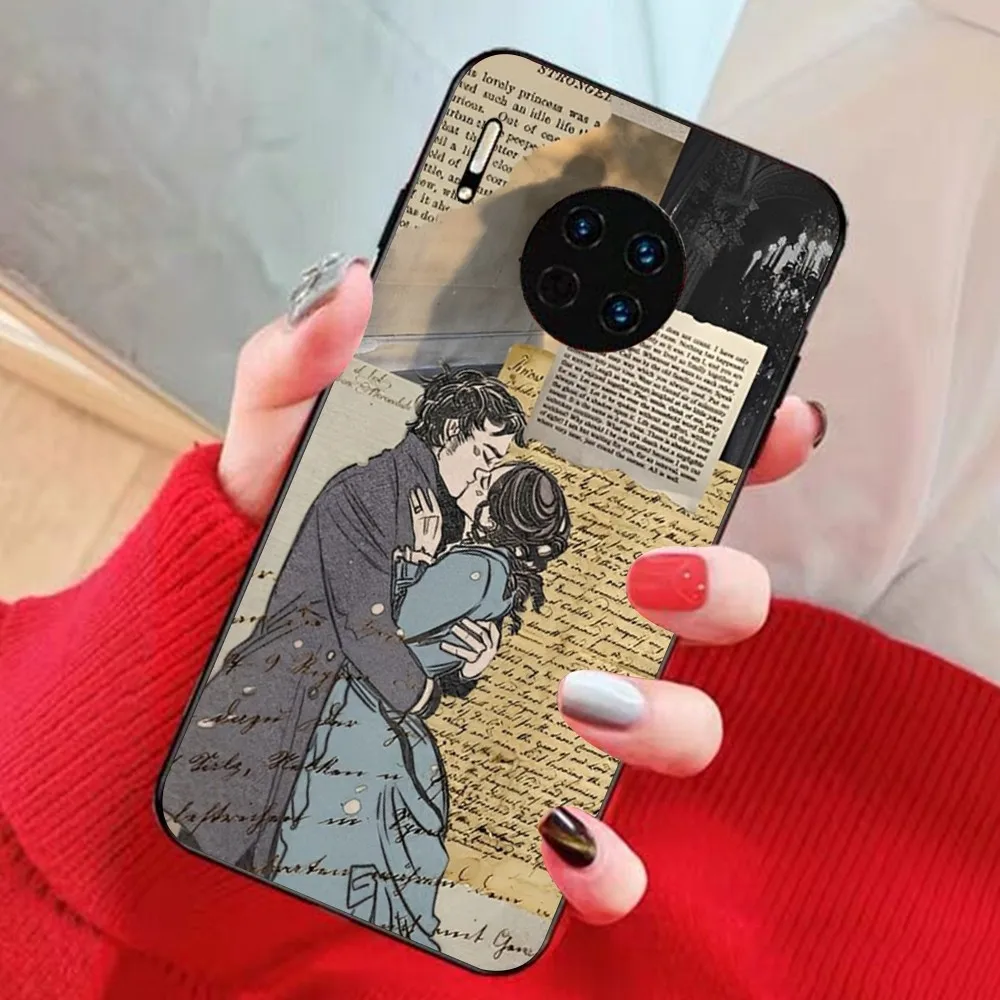 Pride And Prejudice Jane Austen Phone Case For Huawei Mate 10 20 30 40 50 lite pro Nova 3 3i 5 6 SE 7 pro 7SE