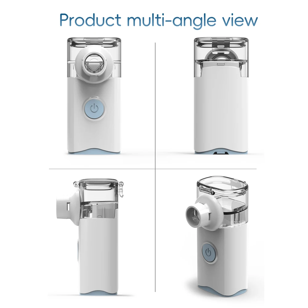 Atomizer Health Care Products Portable Nebulizer Mesh Nebulizer Handheld Medical Asthma Inhaler silent Children Adult Automizer