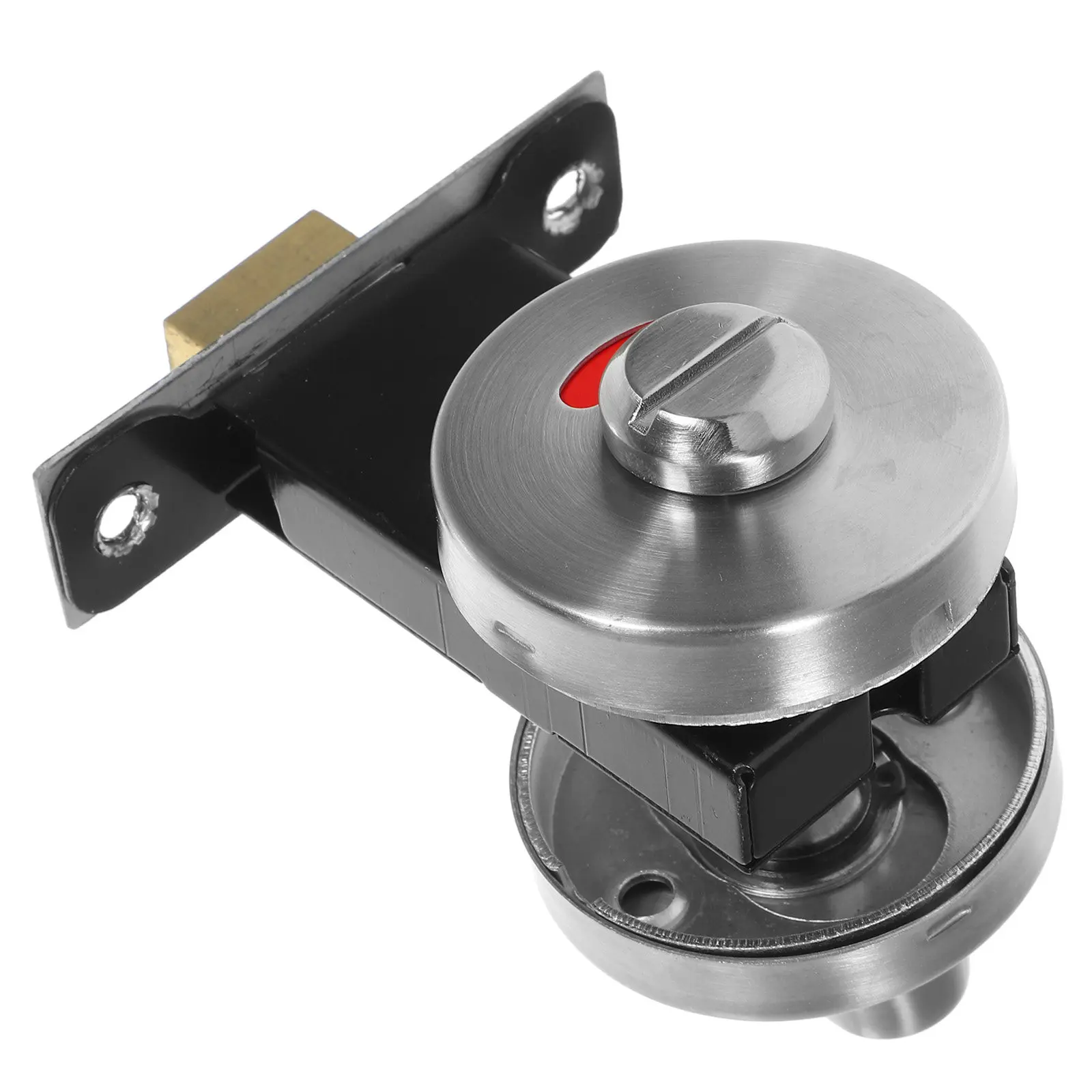 

Элегантный дизайн, замок для двери туалетной кабины из нержавеющей стали, быстрая установка, ручка для занятой двери, коммерческая защита конфиденциальности