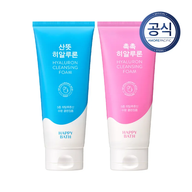 Happybath Hyaluron Reinigungsschaum 200g 3 Stück (Optional)