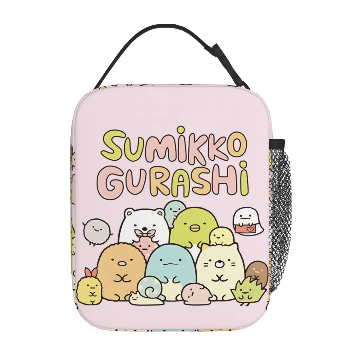 

Team Sumikko Gurashi- Uniting Cuteness And Friendship! Insulated Lunch Bags Thermal Bag Meal Container Portable Tote Lunch Box