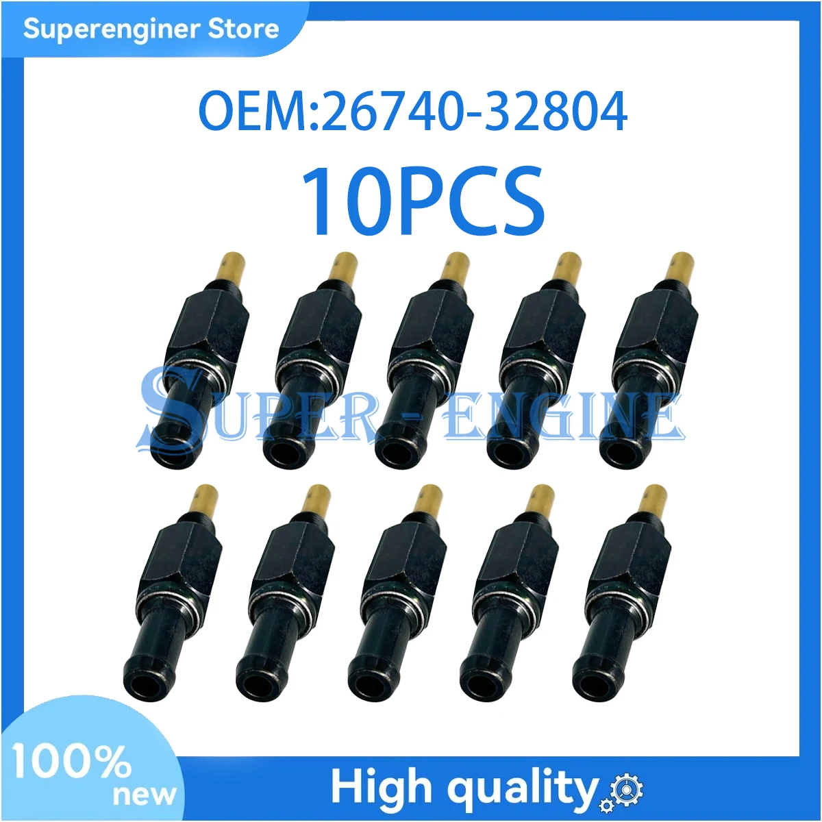 

10PCS 26740-32804 PCV Valve For Hyundai Accent Elantra Tucson Kia Soul Forte5 Rio 2674032804