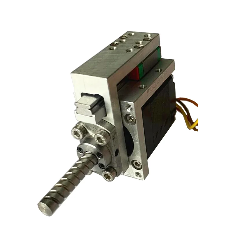 Hybrid Mini Linear Slide Stepper Motor with Ball Screw Linear Guide Table for Control