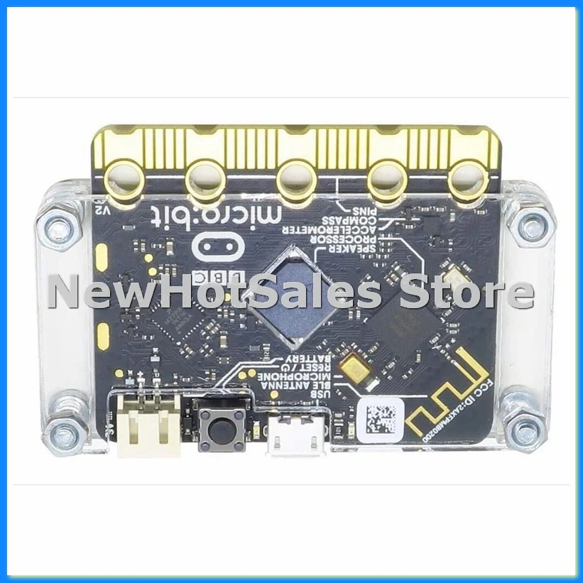 

Комплект Microbit Board V2 имеет встроенные динамики и поддержку микрофона, искусственный интеллект-AT48