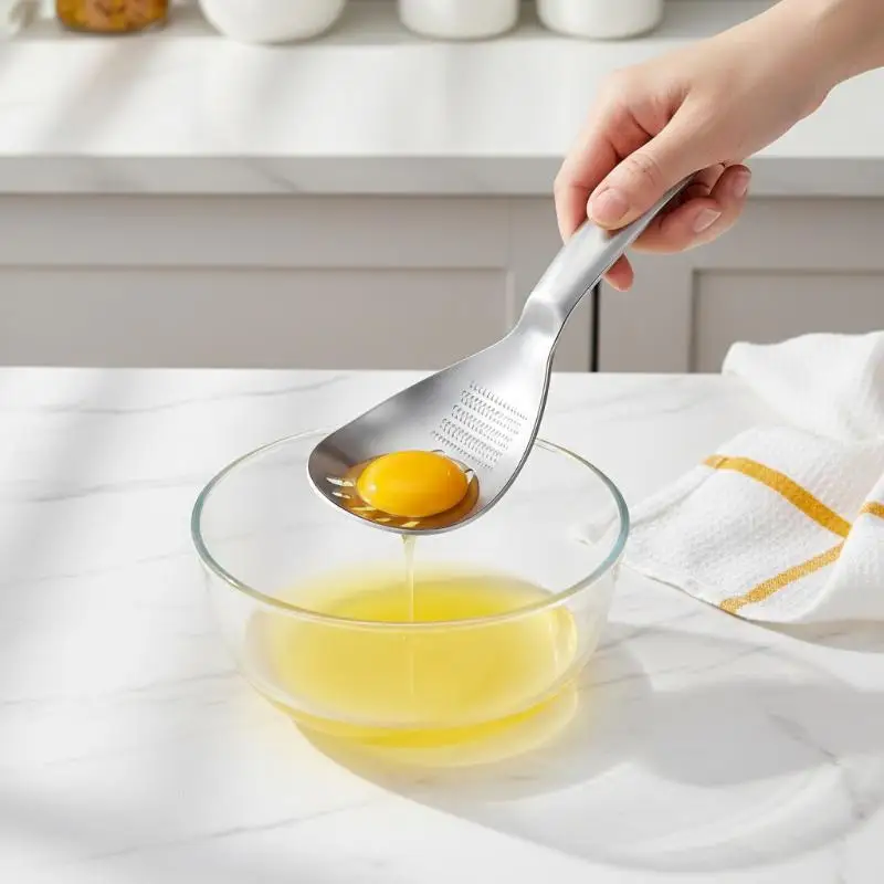 Multifunctional Stainless Steel Kitchen Grater Spoon Grinder For Garlic Ginger Vegetable Processing