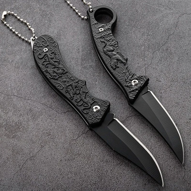 Manufacturer Wholesale Hot Sale Sharp Stainless Steel PP Handle Paring Knife Small Kitchen Fruit Knife Cut Fruit Outdoor Camping