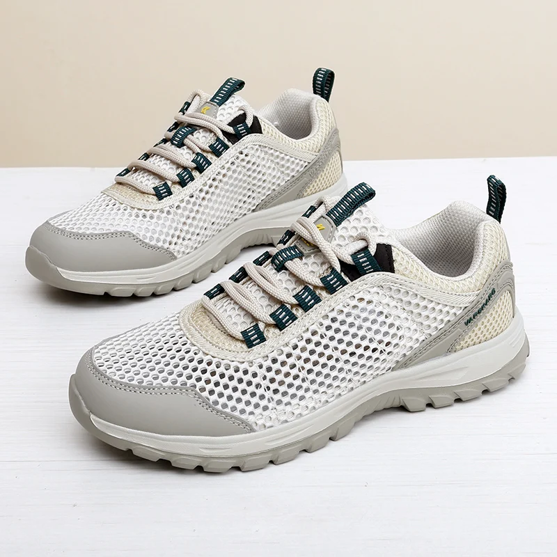 

Outdoor Summer Men Mountain Trekking Shoes Breathable Women Mesh Hiker Walking Sneakers Anti-slippery Unisex Hunting Shoes