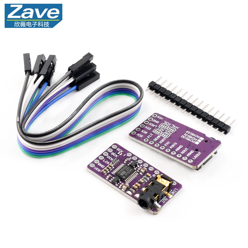 Interface I2S PCM5102A GY-PCM5102 I2S Player Module For Raspberry Pi pHAT Format Board Digital PCM5102 Audio Board