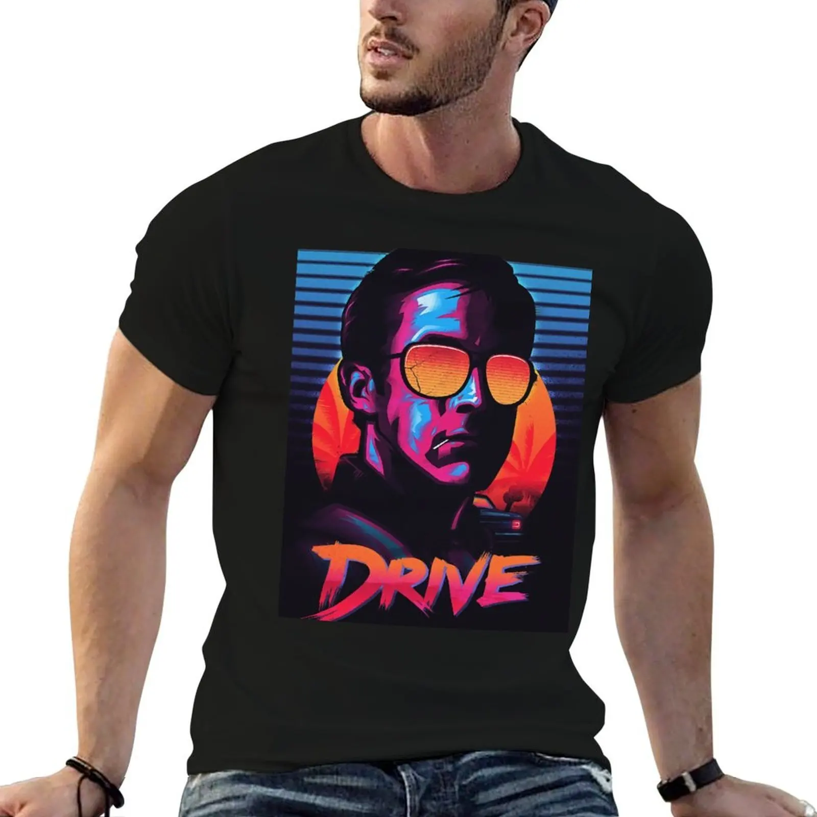 

Drive illustration T-Shirt t shirt man designer cotton t shirt man essential t shirt T-shirt