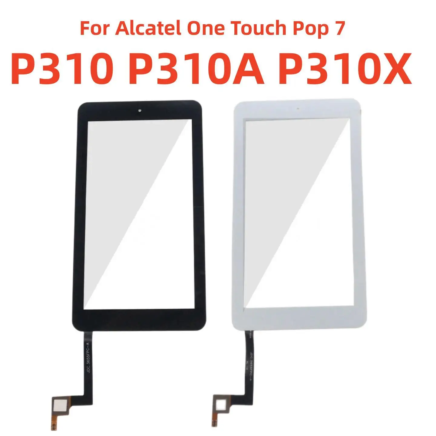 

7.0" Touch Screen Glass For Alcatel One Touch Pop 7 P310 P310A P310X Touch Screen Digitizer Front Touchscreen Glass Panel