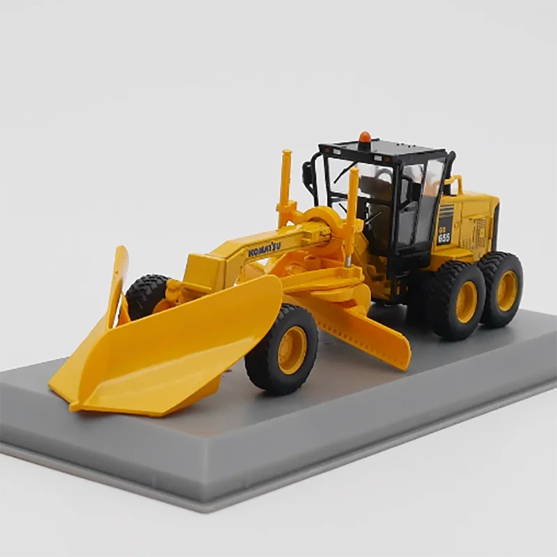 Diecast 1:72 Scale IXO KOMATSU GD 655 Komatsu Grader Alloy Car Model Simulation Collection Decoration Gift Toys Display