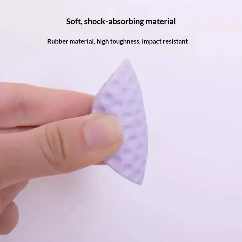 10PCS Soft Rubber Pad To Protect The Wall Self Adhesive Door Stopper Golf Modelling Door Fender Stickers Wall Anti-Collision Pad
