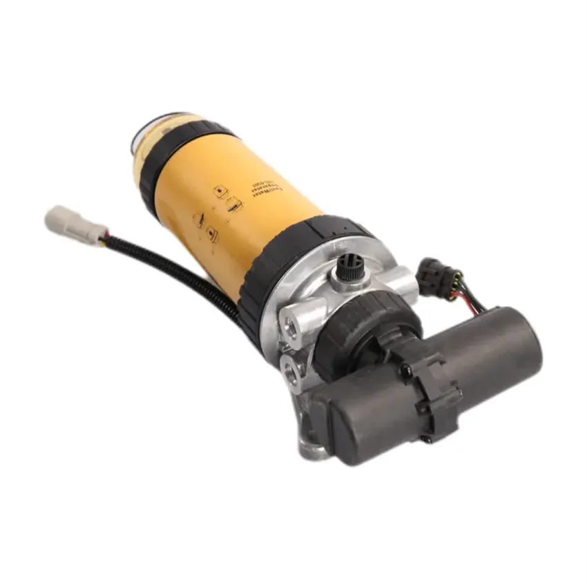 

For Fuel Filter Assembly With Electronic Pump 145-4501 Diesel Engine Fuel Water Separator 1454501 For CAT JCB