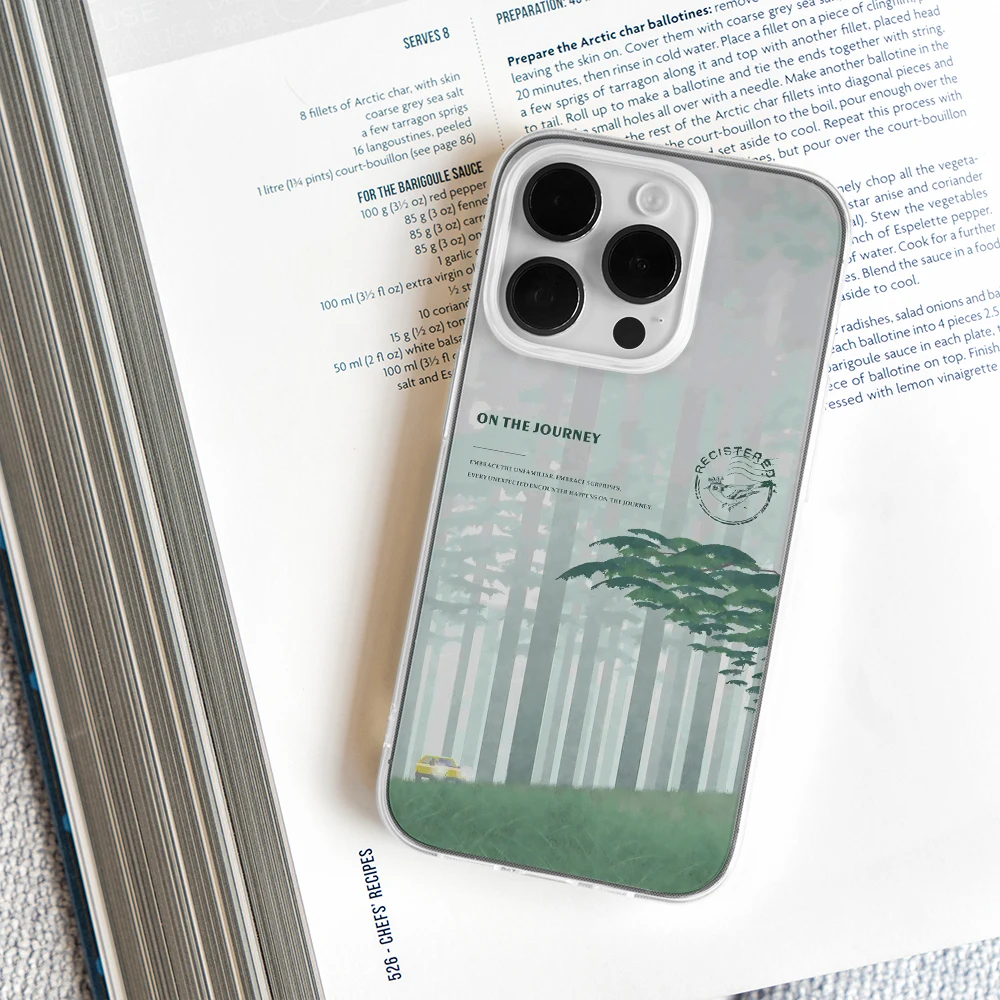 Green Jungle Style Phone Case for IPhone 16 13 14 15 11 Pro Max The Wizard of Oz Phone Case for IPhone 12 13 Mini X XR XS Max