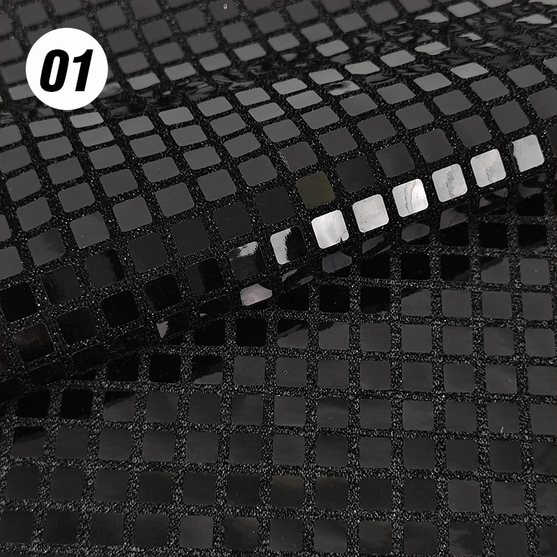 

Новая модная сетка с блестками, полиэстер, вышитая ткань для сценического костюма, яркий блестящий материал для вышивки блестками