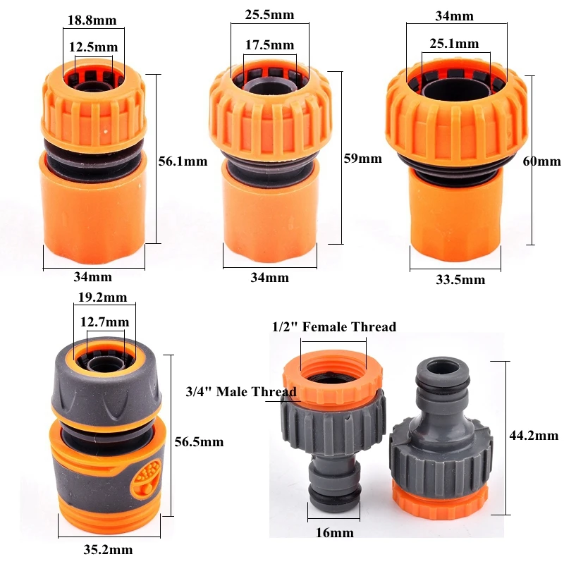 1/2 Cal podlewanie ogrodu zestaw filtrów wąż nawadnianie rolnicze filtr fajka wodna szybkie złącze myjnia samochodowa filtr pompy wody