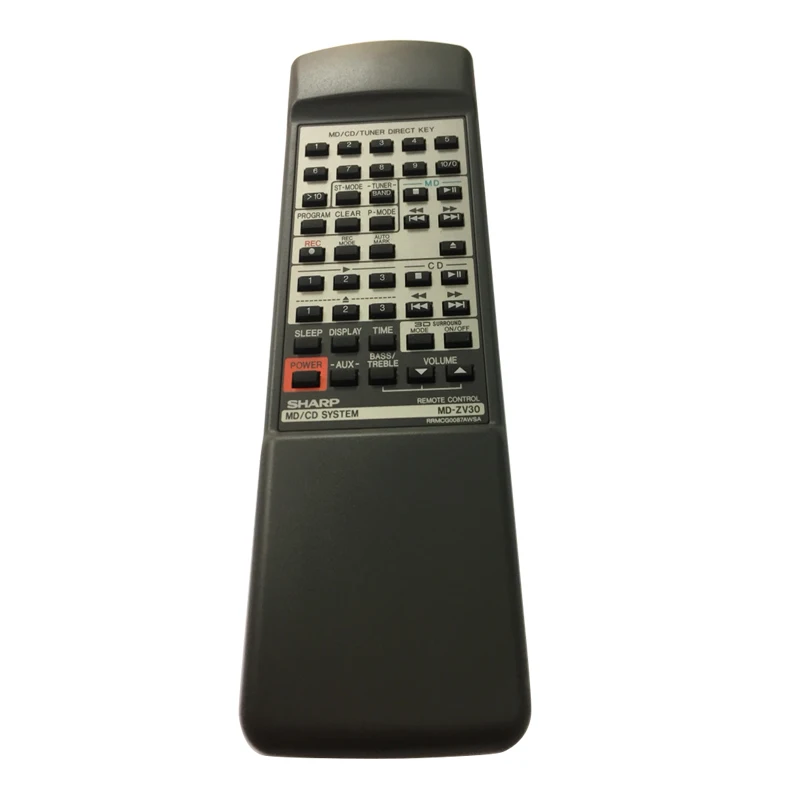 New Original Remote Control for SHARP MD/CD SYSTEM MD-ZV30 RRMCG0087AWSA controller