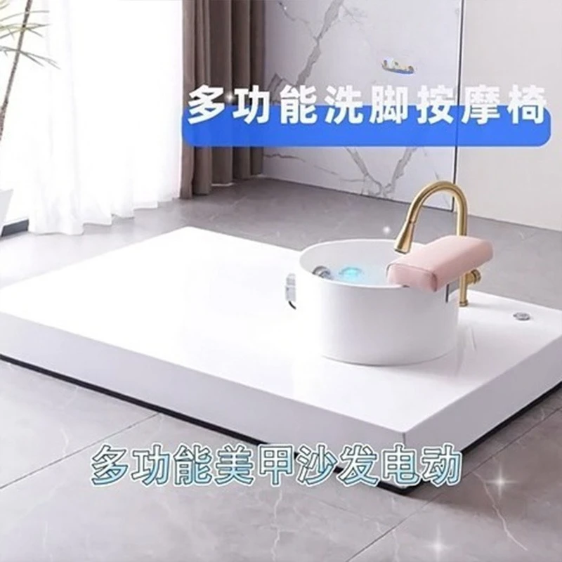 Nail art multi-functional foot bath chair queen chair club integrated single foot bath foot bath pedicure sofa chair