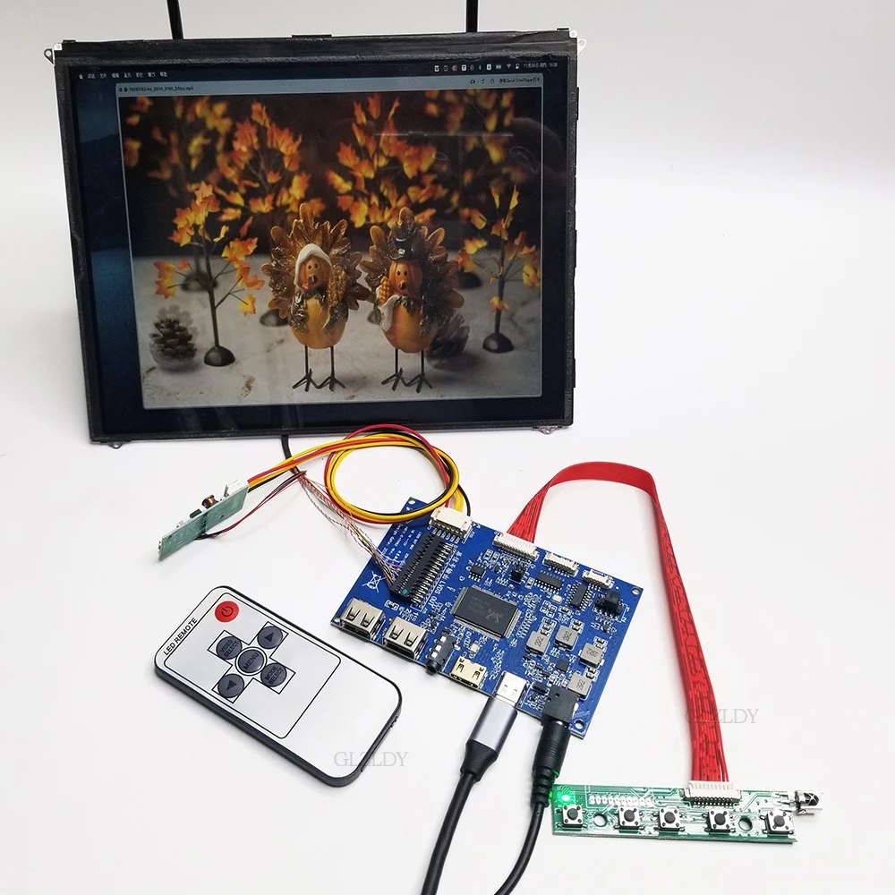 For IPAD1 IPAD2 Screen DIY Display Monitor Driver Board LTN097XL02 LTN097XL01 LP097X02(TL) BI097XN02 Controller 1024x768 A1219