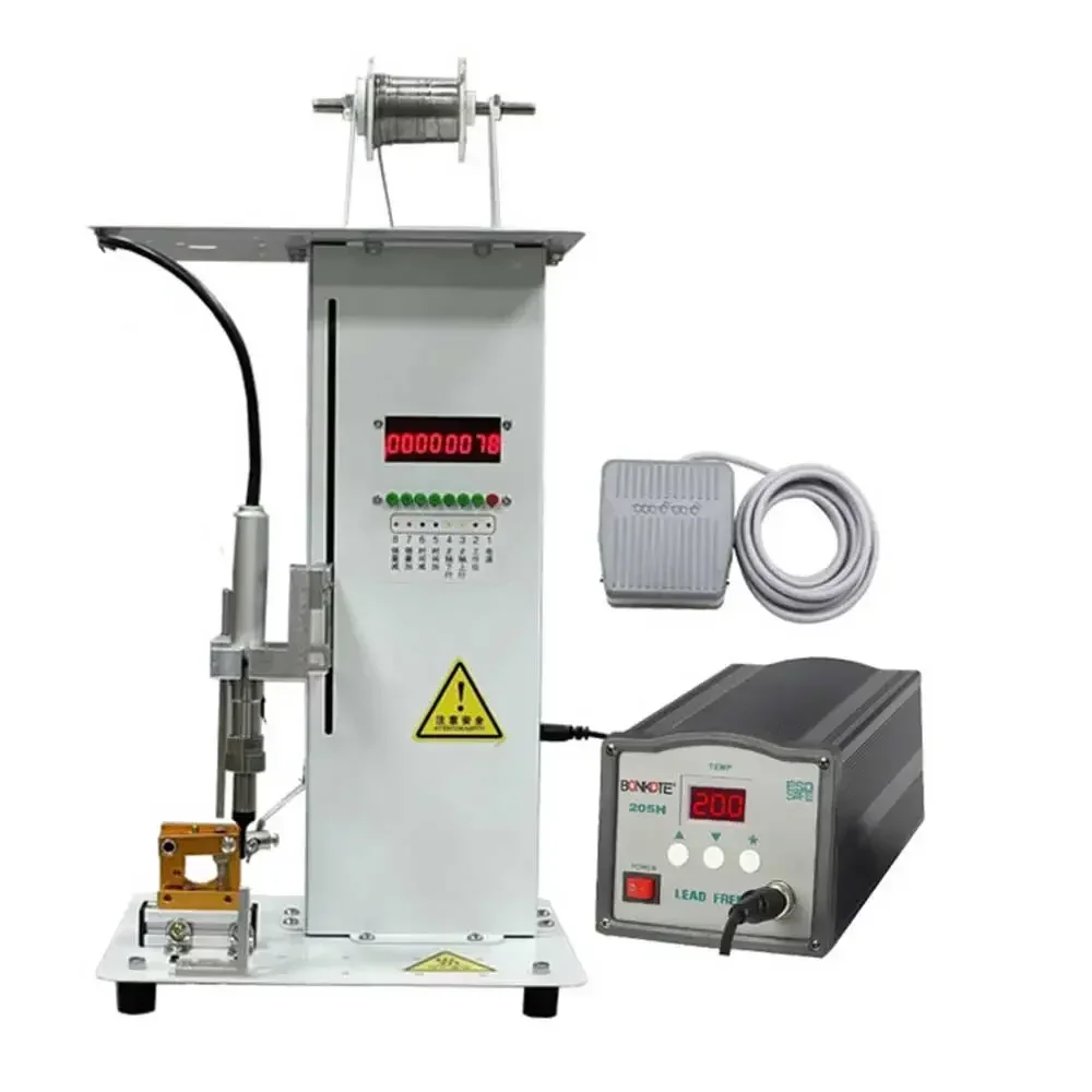 

Intelligent Semi-Automatic Soldering Machine Foot-Operated Electric Ferrochrome Soldering Station USB Air Plug-In Lamp