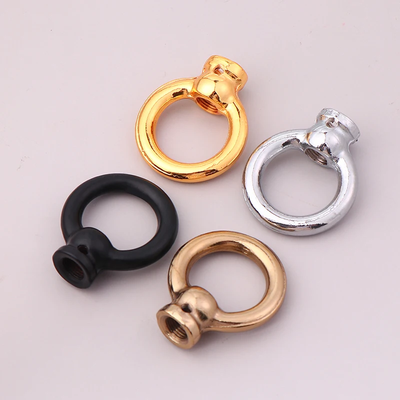 M10 Люстра с мелкими зубьями, железное подвесное кольцо, хрустальная лампа, цепочка с закрытым крючком, несущее железное кольцо для потолочного светильника, подвесной 1 шт.