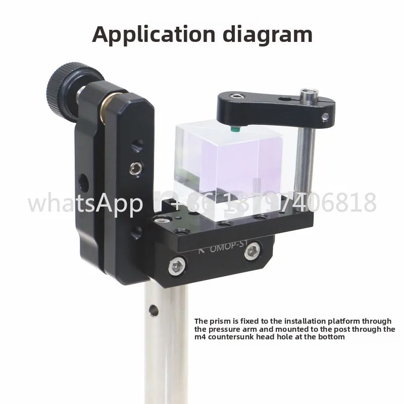 منصة تركيب تعديل جانب المنشور البصري \ 0.5 بوصة \ 1 بوصة \ 2 بوصة