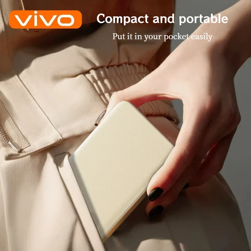 VIVO 50000mAh CCC شهادة رقيقة قوة البنك الترا ل MagSafe المغناطيسي اللاسلكي شحن سريع شاشة عرض البطارية المحمولة #2